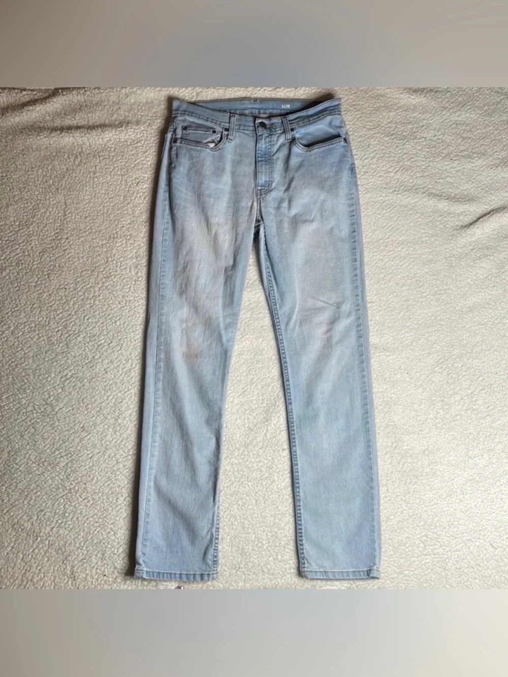 George Jeans Slim Denim Light Wash Jeans Size 32 x 31 1/2